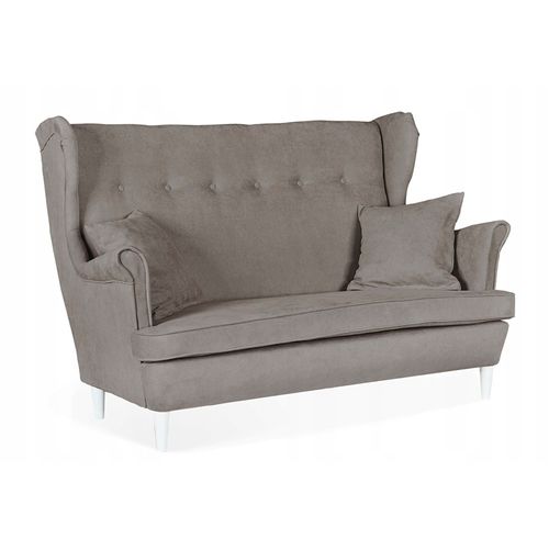 Ensemble De Salon Ari — Canapé, Fauteuils à Oreilles Et Poufs - Ensemble Complet