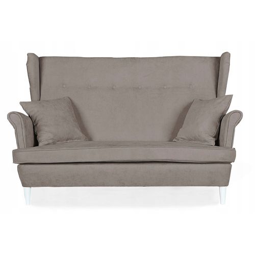 Ensemble De Salon Ari — Canapé, Fauteuils à Oreilles Et Poufs - Ensemble Complet