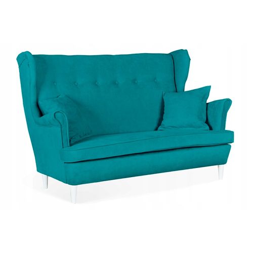 Ari — Ensemble Complet De Meubles De Salon, Style Fauteuil à Oreilles - Canapé, Fauteuils Et Poufs