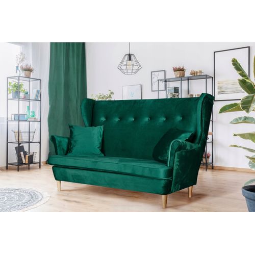 Ari — Ensemble Complet De Meubles De Salon, Style Fauteuil à Oreilles - Canapé, Fauteuils Et Poufs