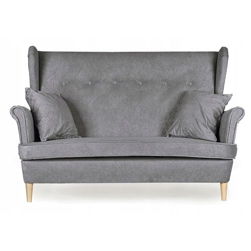 Ensemble Complet De Salon Ari — Canapé, Fauteuils à Oreilles Et Poufs