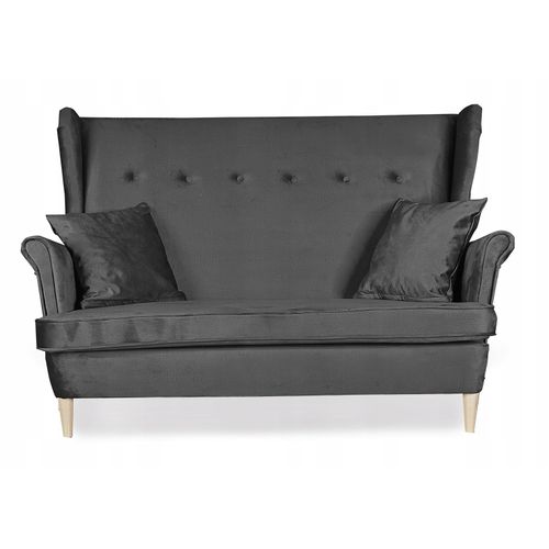 Ensemble De Salon Ari - Canapé, Fauteuils à Oreilles Et Poufs