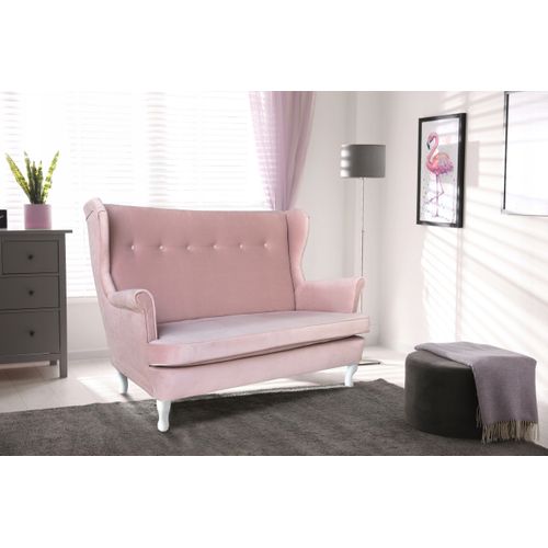 Ensemble De Salon Complet Ari Print — Canapé, Fauteuils à Oreilles Et Poufs.