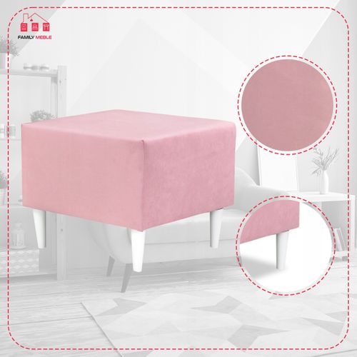 Pouf Repose-pieds Et Siège D'appoint Ari