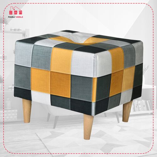 Pouf Repose‑pieds / Siège Ari — Print