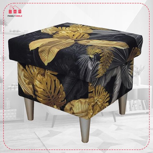 Pouf Et Repose-pieds Ari Avec Coffre De Rangement, Plusieurs Modèles