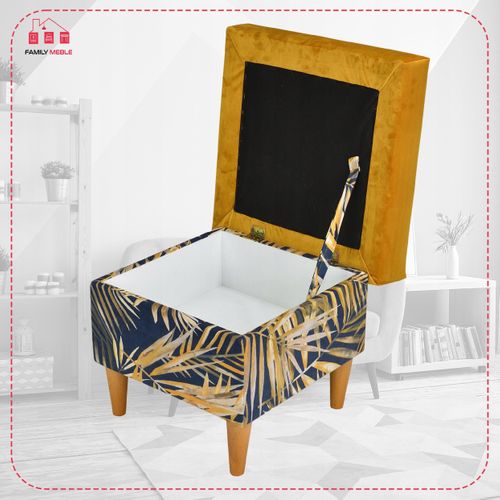 Pouf/repose-pieds Ari Avec Coffre De Rangement — Différents Modèles