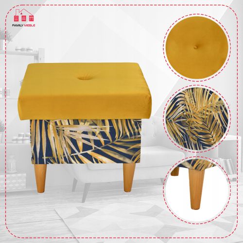 Pouf/repose-pieds Ari Avec Coffre De Rangement — Différents Modèles