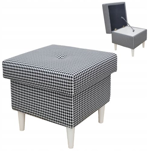 Pouf Ou Repose-pieds Ari Avec Coffre De Rangement — Collection Différents Modèles