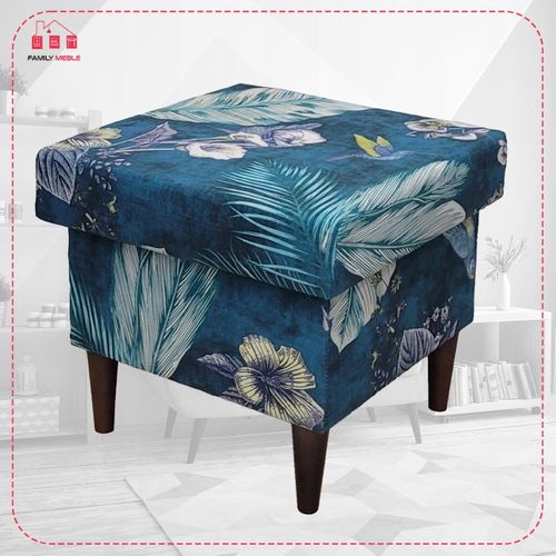 Pouf-repose-pieds Ari Avec Coffre De Rangement — Plusieurs Modèles