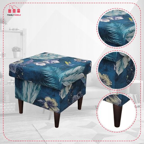 Pouf-repose-pieds Ari Avec Coffre De Rangement — Plusieurs Modèles