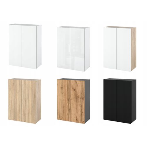 Armoire Murale 60 Cm – Meuble Haut Pour Salle De Bain - Blanc