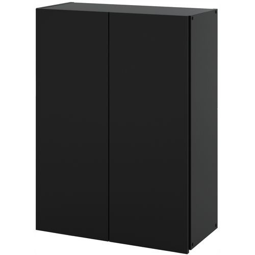 Armoire Murale 60 Cm – Meuble Haut Pour Salle De Bain - Noir