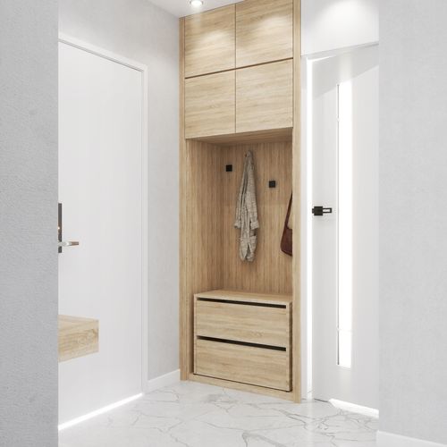 Meuble à Chaussures 60x36x50 Cm Chêne Sonoma 5paires– Petit Rangement Étagère Pour Entrée