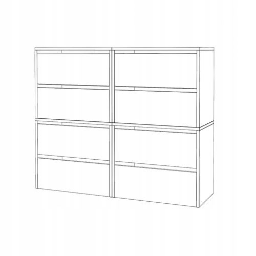 Grand Meuble à Chaussures 120x36x100Cm Blanc+ Chêne Sonoma 20paires– Haut Rangement Pour Entrée