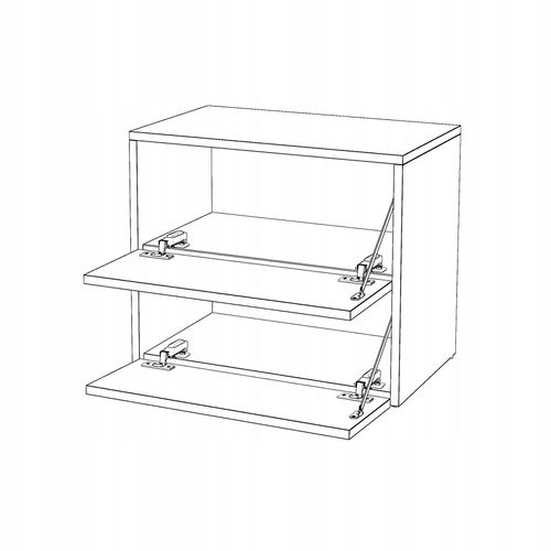 Meuble à Chaussures 60x36x50 Cm Noir 5paires– Petit Rangement Étagère Pour Entrée