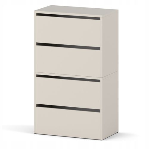 Meuble à Chaussures Étroit Cachemire 60x36x100cm – 10 Paires Étagère Rangement Entrée