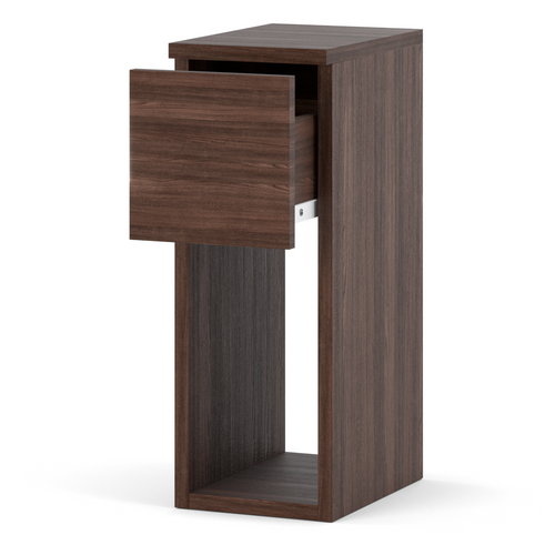 Table De Chevet Étroite 20 Cm Chêne Wengé - Table De Nuit Pour Chambre à Coucher