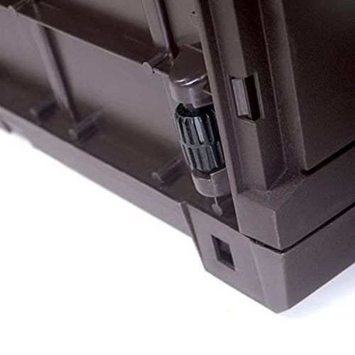 Boxe Matuba  Coffre De Jardin 310 Litres Chocolat 119 X 48 X 60 Cm