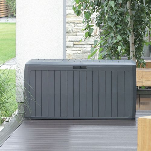 Coffre De Rangement Exterieur 280l En Pp 116 X 43,3 X 55 Cm.