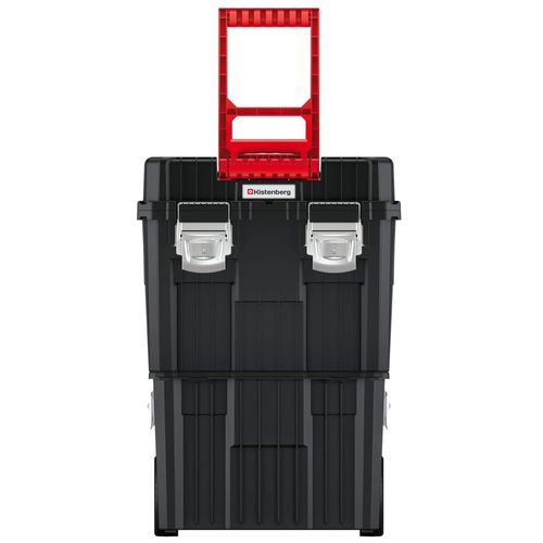 Boîte À Outils À Roulettes Pour Atelier Avec Fermetures À Serrage Modulaire 45x36x64 Cm