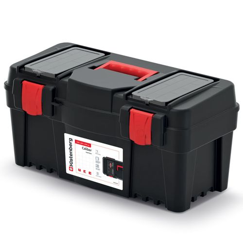 Boîte À Outils Avec Porte-outils Intégré Pour Atelier, Garage Et Garage - Fermeture En Plastique