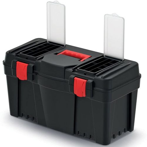 Boîte À Outils Avec Porte-outils Intégré Pour Atelier, Garage Et Garage - Fermeture En Plastique