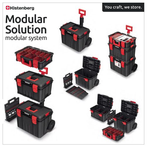 Valise À Roulettes Pour Atelier - Poignée Télescopique - 530 X 355 X 390 Mm