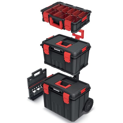 Valise À Roulettes Pour Atelier - Poignée Télescopique - 530 X 355 X 390 Mm