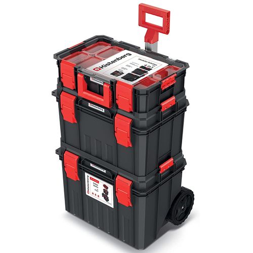 Valise À Roulettes Pour Atelier - Poignée Télescopique - 530 X 355 X 390 Mm