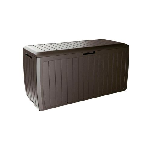 Coffre de jardin 290l Plastique Ocre Foncé Boxe Board 116,6 X 47 X 59,5 Cm