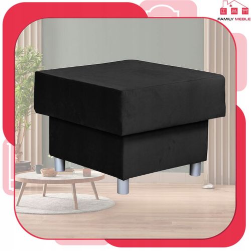 Grand Pouf‑siège Alicja Avec Coffre De Rangement Et Ressorts Bonnell, Vert
