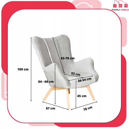 Fauteuil Scandinave à Oreilles Vika, Coque Profilée En Forme De Coquillage, Jaune Doré