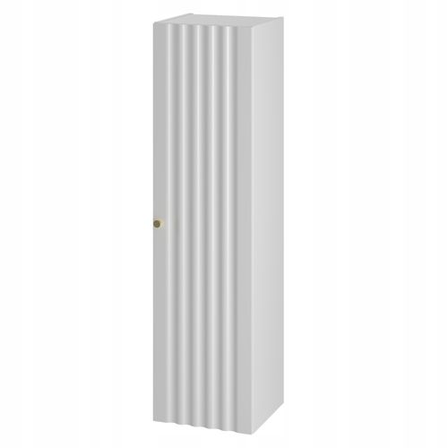 Meuble Colonne De Salle De Bain Suspendu Aqua Blanc 35 X 130 Cm
