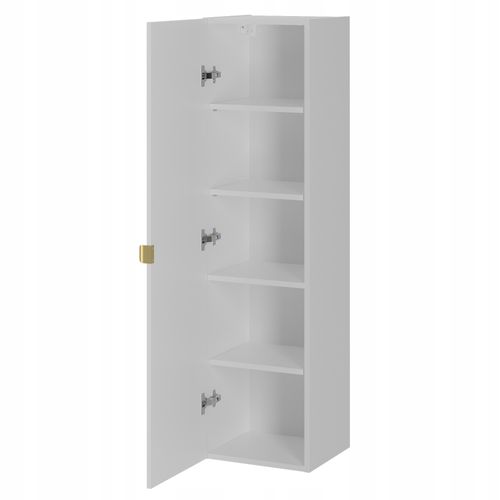 Colonne De Salle De Bain Suspendu Arcos Blanc 35 X 130 Cm