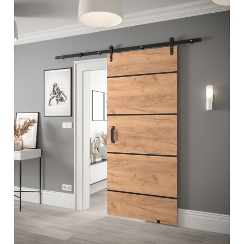 Portes Coulissantes Loftiko Iv 90x204 (chêne Craft)