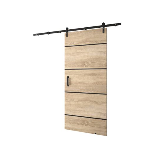 Portes Coulissantes Loftiko Iv 90x204 (chêne Sonoma)