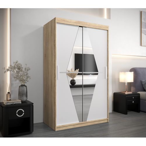 Armoire Boliwia à Portes Coulissantes 200/120/62 2 Portes (sonoma)