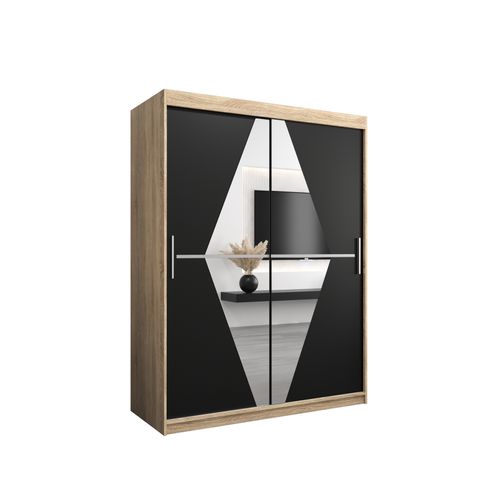 Armoire Boliwia à Portes Coulissantes 200/150/62 2 Portes (sonoma)