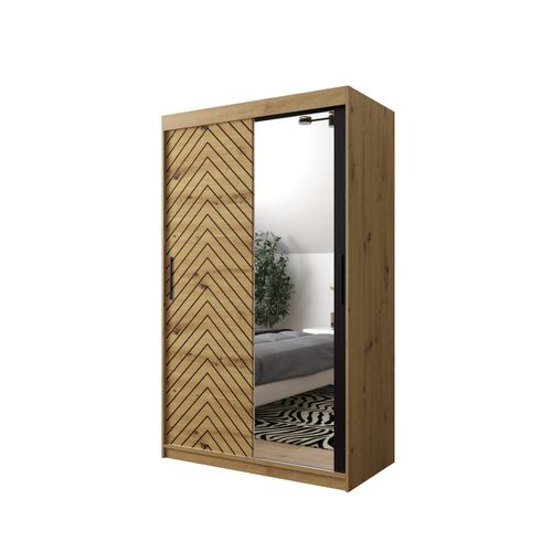 Armoire à Portes Coulissantes Jodełka 2 200/120/62 2 Portes (artisan)