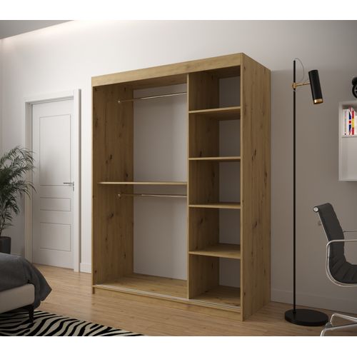 Armoire à Portes Coulissantes Jodełka 2 200/150/62 2 Portes (artisan)