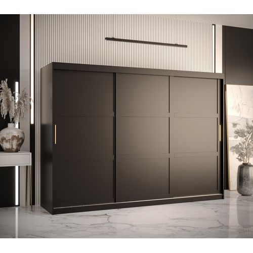 Armoire à Portes Coulissantes Ramiro 1 200/250/62 (noir)