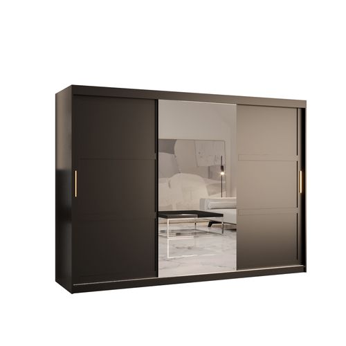 Armoire à Portes Coulissantes Ramiro 2 200/250/62 (noir)
