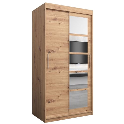 Armoire Roma 1 à Portes Coulissantes 200/100/62 2 Portes (artisan/artisan)