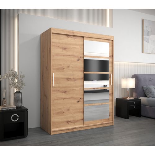 Armoire Roma 1 à Portes Coulissantes 200/150/62 2 Portes (artisan/artisan)