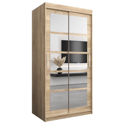 Armoire Roma 2 à Portes Coulissantes 200/100/62 2 Portes (sonoma/sonoma)