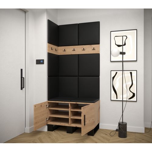 Ensemble De Garde-robe Artin 11 196/84/46 (chêne Artisanal/manila 16)