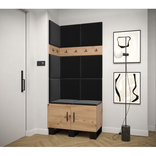 Ensemble De Garde-robe Artin 11 196/84/46 (chêne Artisanal/manila 18)