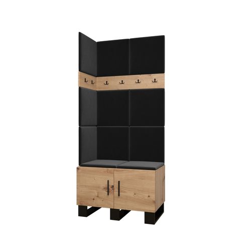 Ensemble De Garde-robe Artin 11 196/84/46 (chêne Artisanal/manila 18)