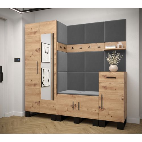 Ensemble De Garde-robe Artin 13 196/200/46 (chêne Artisanal/manila 16)